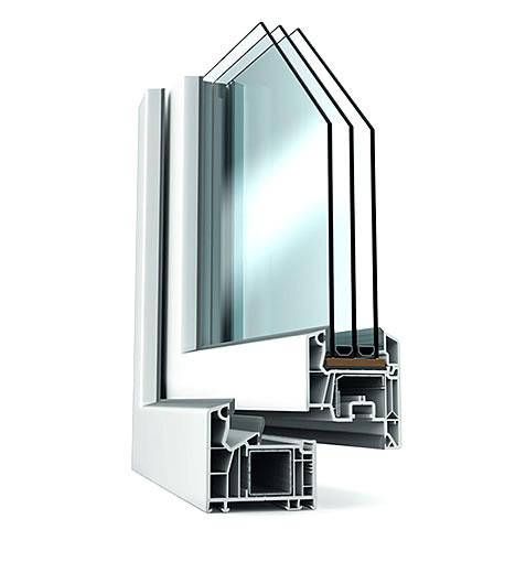 Perfil ventanas Veka 76 mm